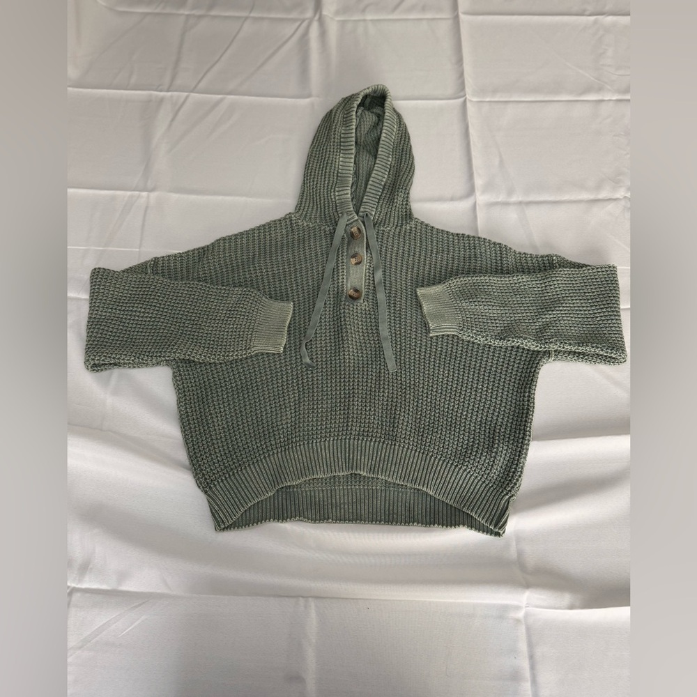 American Eagle Green Medium Sweater Sweatshirt Hoodie